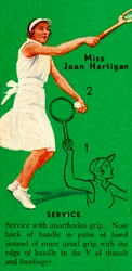 Miss Joan Hartigan - Service, ca. 1935