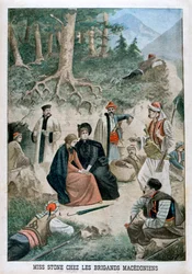 Miss Stone met de Macedoniërs, 1901