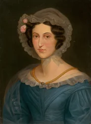 Jonge Levočan dame in kap