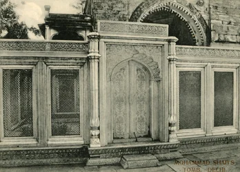 Graf van Mohammad Shah, Delhi