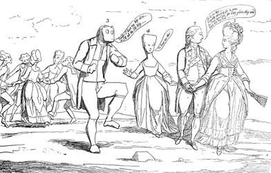 Monumenten onlangs ontdekt op Salisbury Plain, 1782
