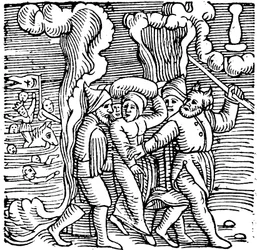 Mozes bevrijdt de Israëlieten uit Egypte, 1557