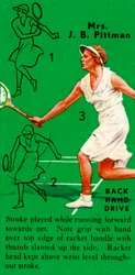 Mevrouw J. B. Pittman - Backhand Drive