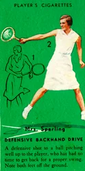 Mevrouw Sperling - verdedigende backhand drive