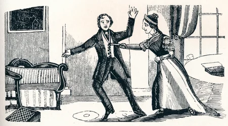 Moord op Kapitein Lawson A Cock, ca. 1840, 1902