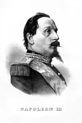 Napoleon III, president van de Franse Republiek en keizer van Frankrijk, 1860s