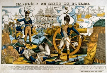 Napoleon bij het Beleg van Toulon, 1793, 19e eeuw