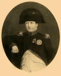 Napoleon aan boord van de Bellerophon, juli 1815