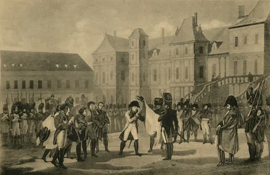 Napoleons Vertrek uit Fontainebleau, 20 april 1814, 1921