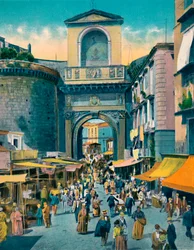 Napoli - Porta Capuana, ca. 1900