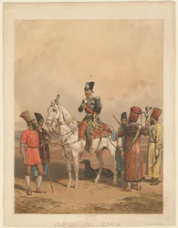 Nasser al-Din Shah Qajar 1831-1896, Shahanshah van Perzië, ca. 1850