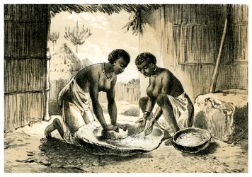 Inboorlingen maken Pombe, 1883