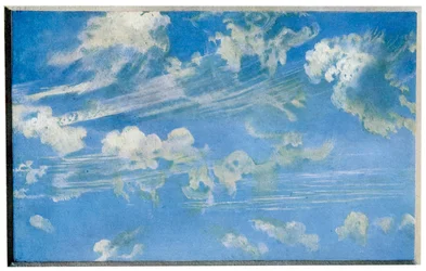 Natuur: wolkenstudie, ca. 1822