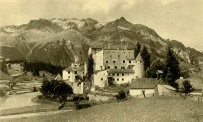 Kasteel Naudersberg, Nauders, Oostenrijk, ca. 1935