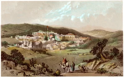 Nazareth, Israël, 19e eeuw