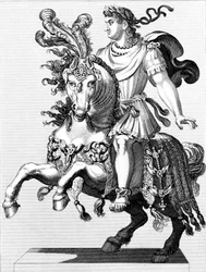 Nero, 1e eeuw Romeinse keizer, 1850