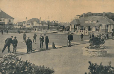Nieuwe Bowling Green, Woodland Avenue, Boscombe, 1929
