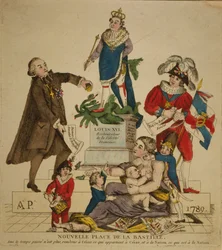 Nieuwe Place de la Bastille, 1789