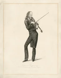 Niccolo Paganini - portret