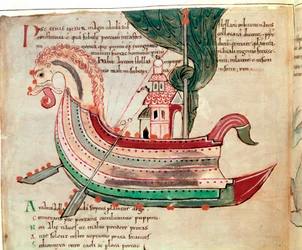 Noorse drakenschip, ca. 10e eeuw