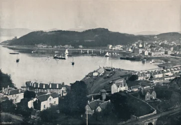 Oban - De Stad en de Baai, 1895