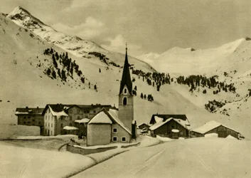 Obergurgl, Tirol, Oostenrijk, ca. 1935