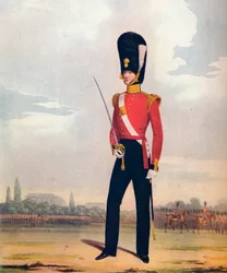 Officier van de 87e of Royal Irish Fusiliers, ca. 1833, 1914