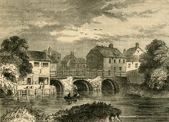 Oude Bow Bridge, ca. 1876