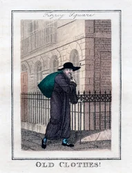 Oude Kleren!, Fitzroy Square, Londen, 1805