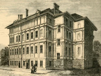 Oude Craven House, 1800