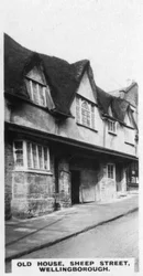 Oud huis, Sheep Street, Wellingborough, Northamptonshire, c1920s