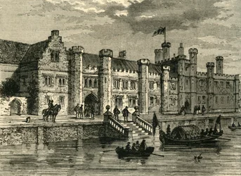 Oud Paleis van Greenwich, in 1630, ca. 1878