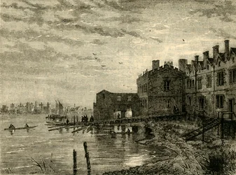 Oude Whitehall Trappen, 1881