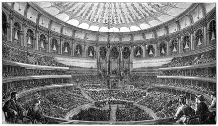 Opening van de Royal Albert Hall, Londen, 29 maart 1871, 1900