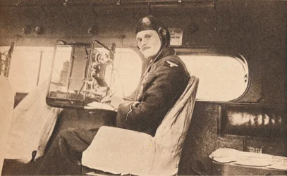 Een draagbaar draadloos buitenstation bedienen, 1940