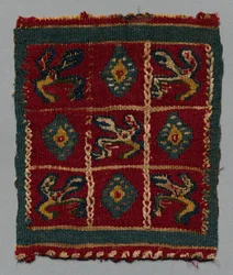 Ornamenteel vierkant, 400s - 600s