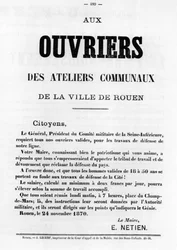 Ouvriers, uit Franse Politieke posters van de Parijse Commune