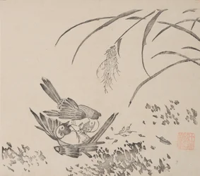 Pagina uit Shi Zhu Zhai