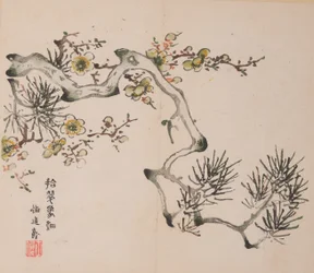 Pagina uit Shi Zhu Zhai