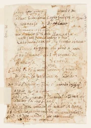 Pagina uit een schetsboek; Himenaeus