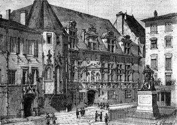 Paleis van Justitie van Grenoble, Frankrijk, 1882-1884
