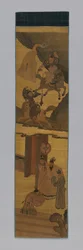 Paneel Meubelstof, China, Qing-dynastie 1644-1911, 1800-1900