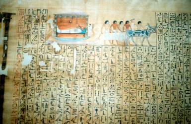 Papyrus uit een Oud-Egyptisch Dodenboek