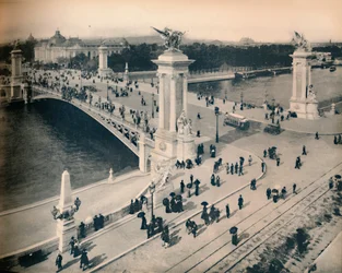 Parijs. - De Pont Alexandre III. - LL, ca. 1910