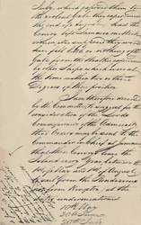 Deel van brief gedateerd 31 december 1806 van Lloyds aan de Admiraliteit