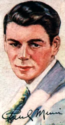 Paul Muni, 1895-1967, Academy Award winnende veelzijdige acteur, 20e eeuw