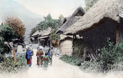 Boerenhuisvesting, Japan
