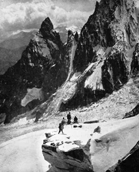 Peteret-rug, Mont Blanc, Frankrijk