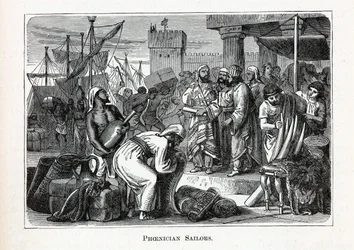 Fenicische Zeelieden, 1882