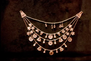 Fenicische gouden sieraden, 5e eeuw v.Chr.